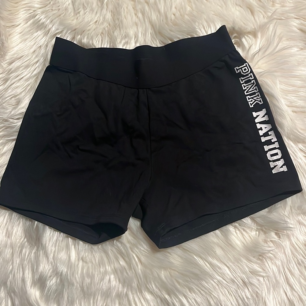 Size small black yoga shorts